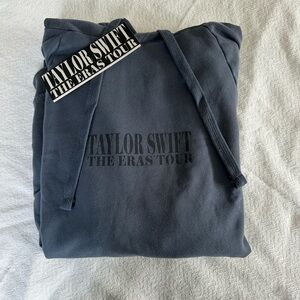 Taylor Swift The Eras International Tour washed blue Hoodie